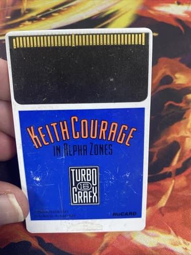 Keith Courage in Alpha Zones (TurboGrafx-16, 1989) HuCard Game Only Tested