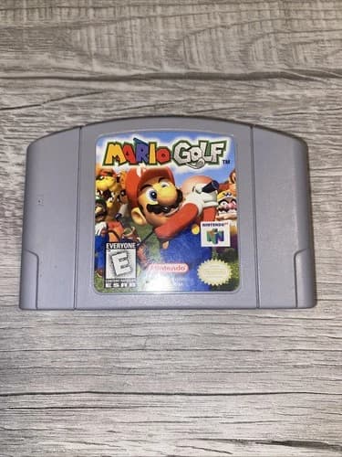 Mario Golf (Nintendo 64, N64) Game - Authentic - Great Condition!!!!