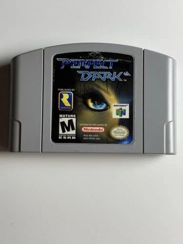 Perfect Dark N64 Game Cartridge Only Nintendo 64 2000 Authentic Tested Working