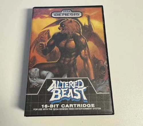 Altered Beast Sega Genesis Video Game CIB Complete Tested