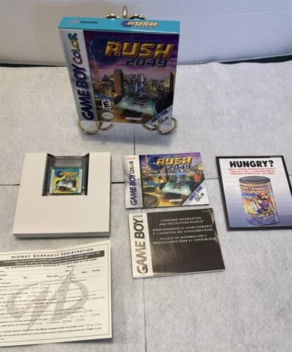 San Francisco Rush 2049 (1999) for Nintendo Game Boy Color - Complete In Box