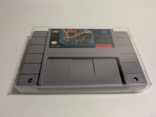 SNES SOS (Super Nintendo Entertainment System, 1994) Cartridge Only