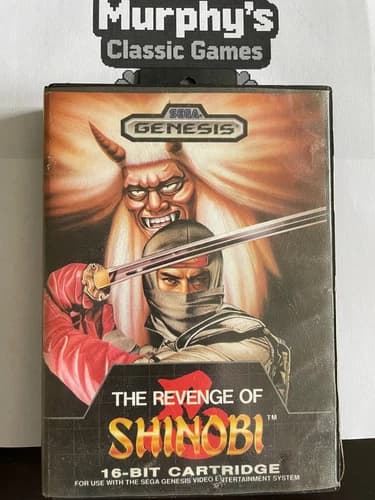 The Revenge of Shinobi (Sega Genesis) CIB Complete In Box With Manual