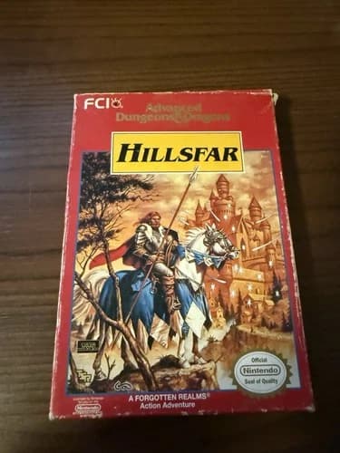 Advanced Dungeons & Dragons: Hillsfar (Nintendo Entertainment System, 1993)