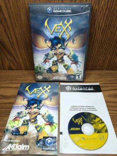 Vexx (Nintendo GameCube, 2003) CIB Authentic Rare Working