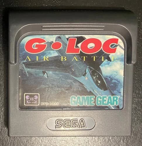 G-Loc Air Battle - Sega Game Gear - Good Condition