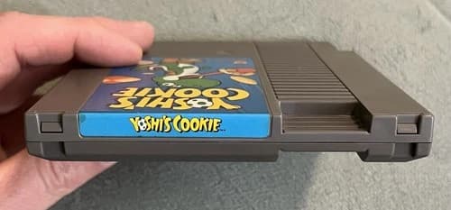 Yoshi's Cookie Nintendo NES Cartridge Game Only Tested Working Mario Zelda