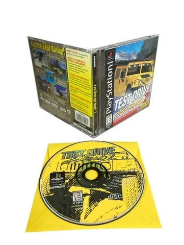 Sony PlayStation 1 PS1 CIB COMPLETE TESTED Test Drive Off-Road 2