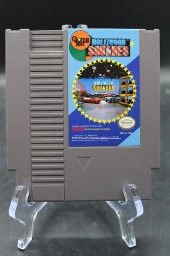 Hollywood Squares (Nintendo Entertainment System NES, 1989) Tested And Authentic