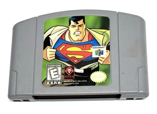 Superman (Nintendo 64, 1999) N64 TESTED