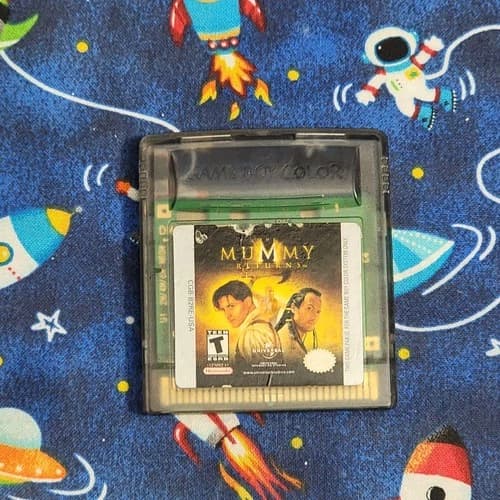 The Mummy Returns (Nintendo Gameboy Color, 2000) GBC Tested