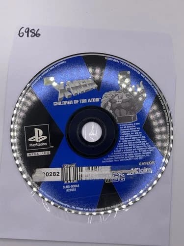 X-Men: Children of the Atom PlayStation 1 PS1 1998 DISC ONLY 6986