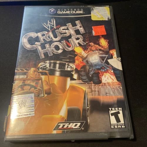 WWE: Crush Hour - Nintendo Gamecube GC - Complete In Box CIB Tested