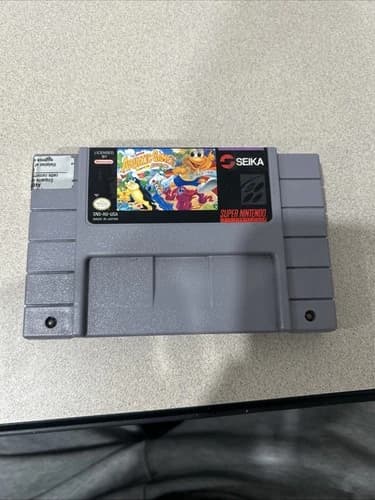 The Super Aquatic Games ( Super Nintendo ) ** Authentic ** SNES game Tested Work