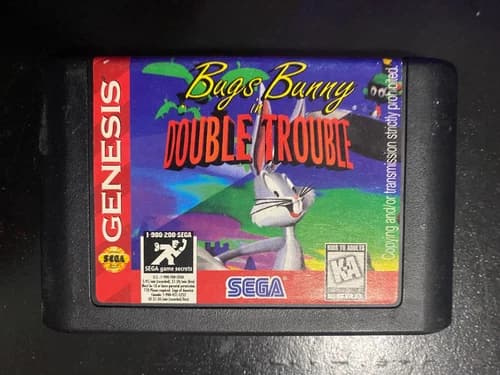 Bugs Bunny in Double Trouble - Sega Genesis - Atod - Good Condition