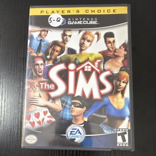 The Sims Nintendo GameCube Player's Choice CIB Tested & Working Pristine!