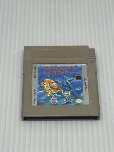 Rolan's Curse Nintendo Game Boy Authentic Tested Working