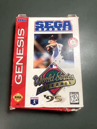 World Series Baseball '95 Sega Genesis CIB Tested and Working