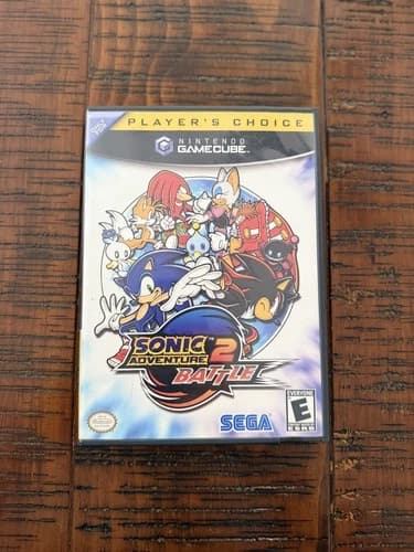 SEGA Sonic Adventure 2 Battle Nintendo GameCube E NTSC-U/C Multiplayer 2001
