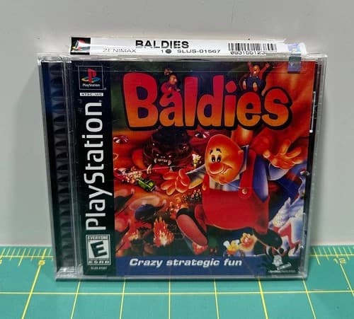 Baldies for Sony Playstation 1 (PS1/PSX) - Tested & Works
