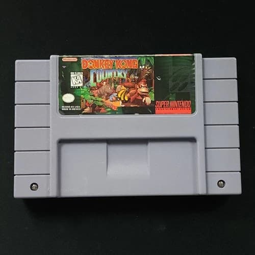Donkey Kong Country SNES Game Only NTSC-U/C Tested