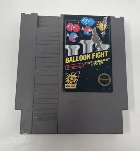 Balloon Fight NES Authentic Cleaned Pins Tested