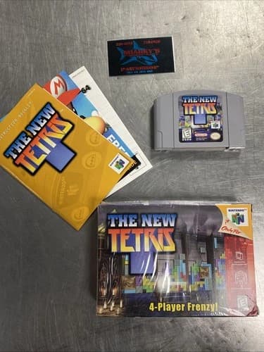 The New Tetris N64 CIB (28901695)