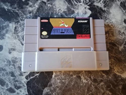 Prince of Persia SNES Authentic Contacts Cleaned