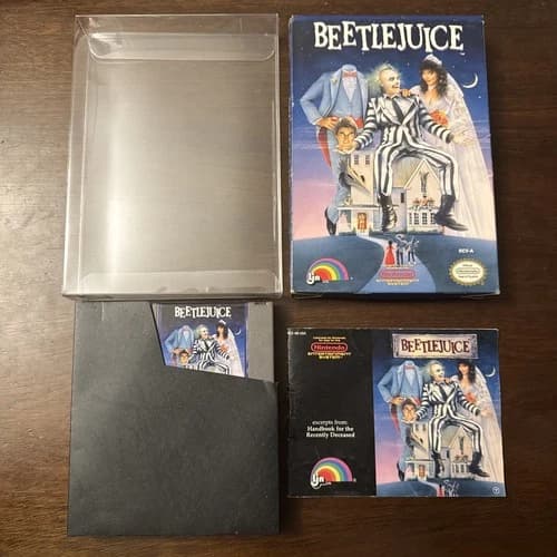 Beetlejuice (Nintendo NES) Complete - Tested - Authentic