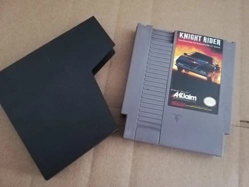 KNIGHT RIDER NES Nintendo Entertainment System Cartridge WORKS PLAYS GREAT
