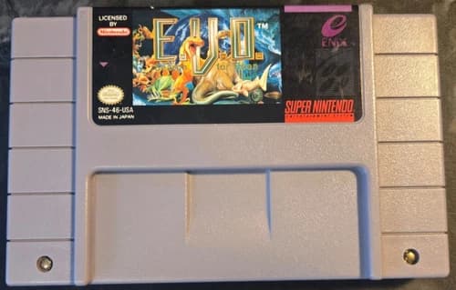 E.V.O. Search for Eden SNES Super Nintendo