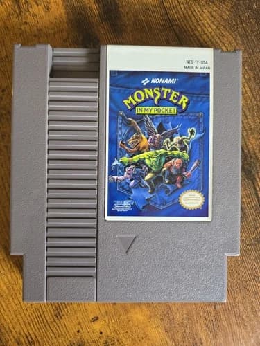 Monster in My Pocket Nintendo NES 1992