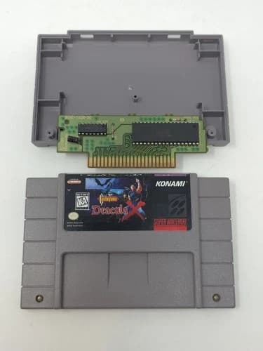 Castlevania Dracula X Super Nintendo Cartridge Only Authentic Snes