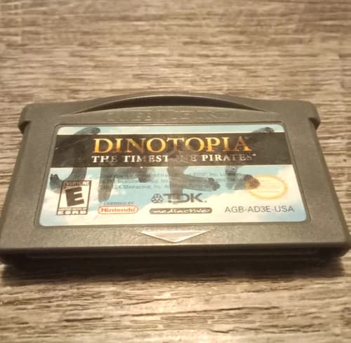 Dinotopia: The Timestone Pirates (Nintendo Game Boy Advance, 2002) GBA Cart Only