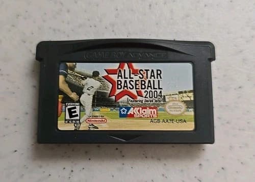All-Star Baseball 2004 (Nintendo GBA) Tested & Authentic