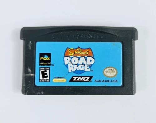 Simpsons Road Rage (Nintendo Game Boy Advance 2003) GBA Authentic Cartridge Only