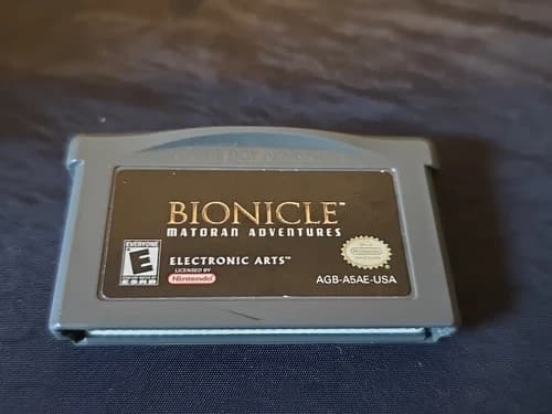 Bionicle: Matoran Adventures (Nintendo Game Boy Advance) GBA Authentic TESTED