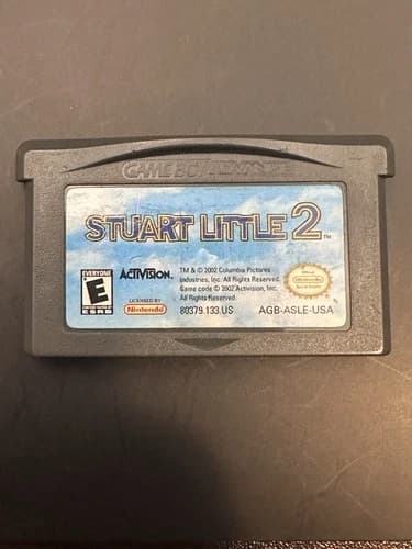 Stuart Little 2 (Nintendo Game Boy Advance, GBA) - Tested - Cartridge Only