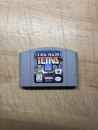 The New Tetris Game (Nintendo 64, 1999) N64 Authentic Tested