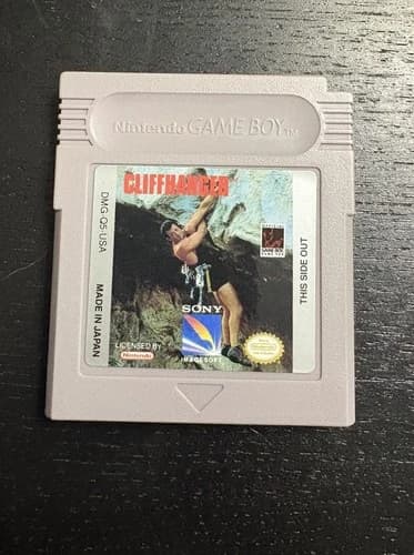 Nintendo Gameboy Game Boy Cliffhanger Cliff Hanger Tested Sony Imagesoft 1993