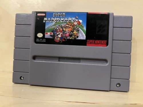 Super Mario Kart (Super Nintendo SNES) Authentic Cartridge Only Tested & Working