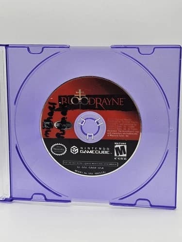 BloodRayne Nintendo GameCube 2002 Disc Only Tested Working Resurfaced