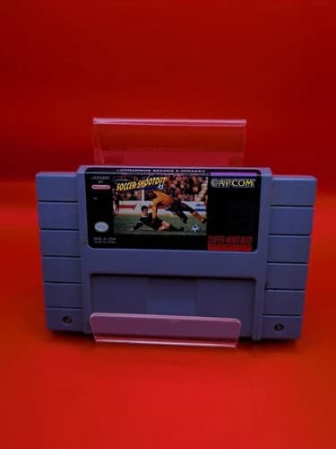 Capcom Soccer Shootout for Super Nintendo SNES Authentic Game Cartridge