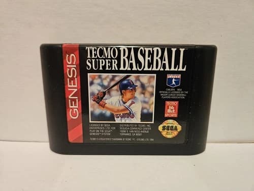 Sega Genesis Tecmo Super Baseball