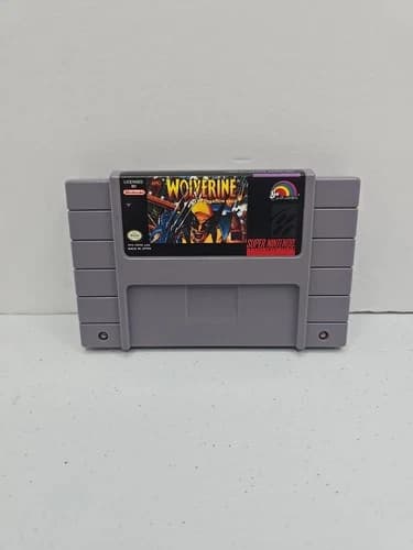 Wolverine Adamantium Rage Super Nintendo SNES Cartridge Only