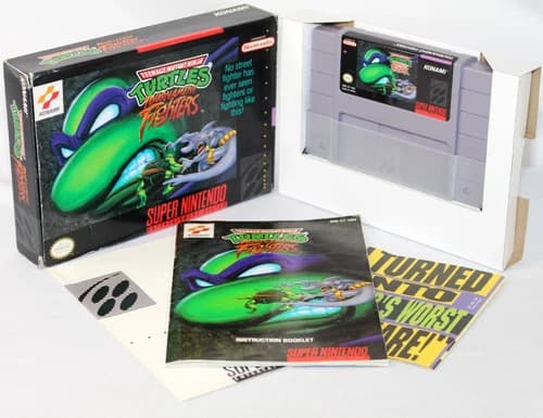 Teenage Mutant Ninja Turtles: Tournament Fighters SNES Complete CIB! VERY NICE!