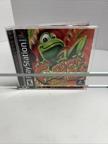 Sony PlayStation 1 Frogger 2 Swampy's Revenge PS1 PSOne Black Label Complete CIB