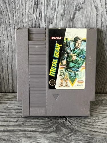 Metal Gear NES Nintendo Game - Authentic/Tested