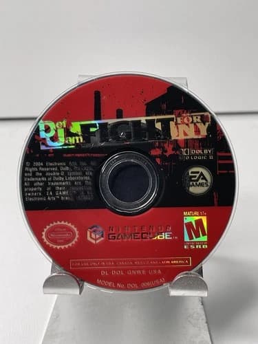 Def Jam: Fight for NY (Nintendo GameCube, 2004) TESTED AND WORKING-DISC ONLY