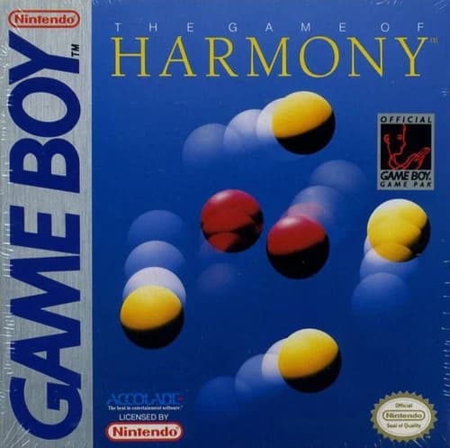 The Game of Harmony - Nintendo Gameboy Original cartridge TESTED